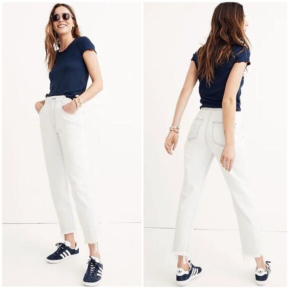 Madewell Tapered Wide Leg Jeans H5843 Size 27 - Picture 1 of 12